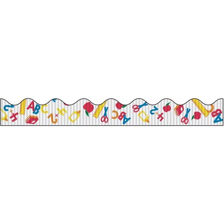 Bordette Border, 2.25""X25', Schooldays Pk PAC37610